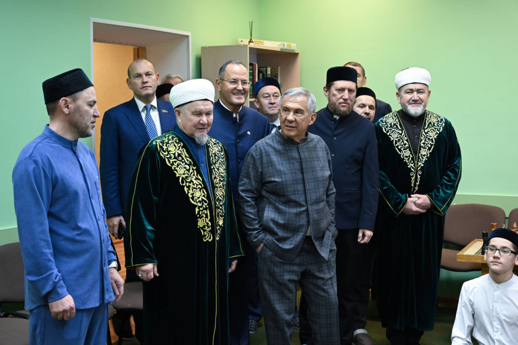 Рөстәм Миңнеханов Балтач районында малайлар пансионатында булды